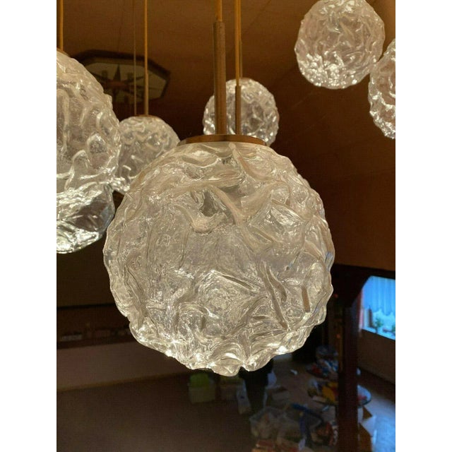 Xxl 60s 70s ceiling light hanging lamp cascading lamp hillebrand design 60s item: xxl cascade lamp manufacturer:...