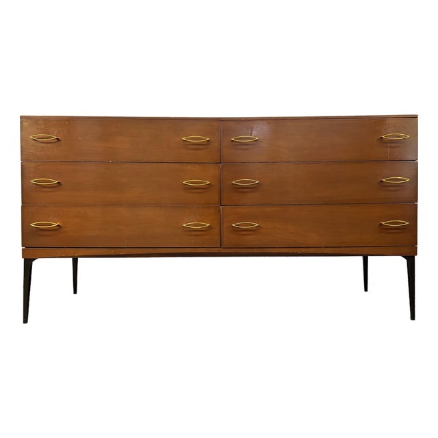 1960s Heywood Wakefield Contessa Series Mid-Century Lowboy Dresser For Sale