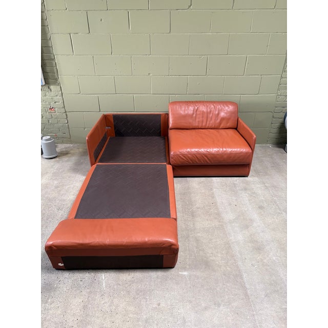 Model DS-76 Daybed in Cognac Camel Leather from de Sede, 1980s For Sale - Image 17 of 18