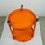 Space Age Italian Orange Plastic Trolley, 1970s For Sale - Image 10 of 11