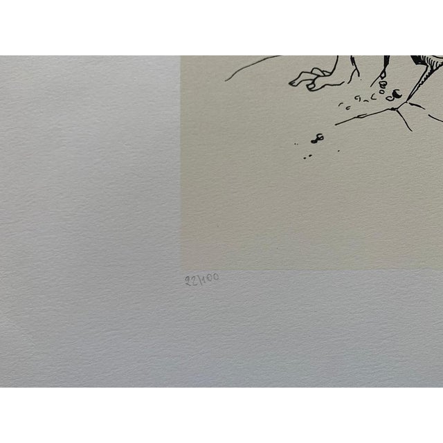 Marcel Jean, Surrealist Composition, 1960s, Lithograph For Sale - Image 6 of 7