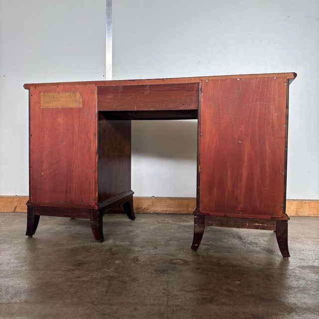 Vintage Mahogany Desk, 1950s For Sale - Image 6 of 8