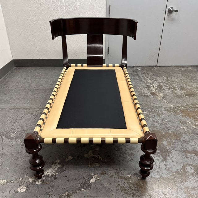 Therien Studio Workshops Custom Kyrelos Chaise Lounge For Sale - Image 10 of 12