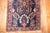 Antique Navy Blue Persian Sarouk Rug - 2'9" x 4'7" For Sale In New York - Image 6 of 9