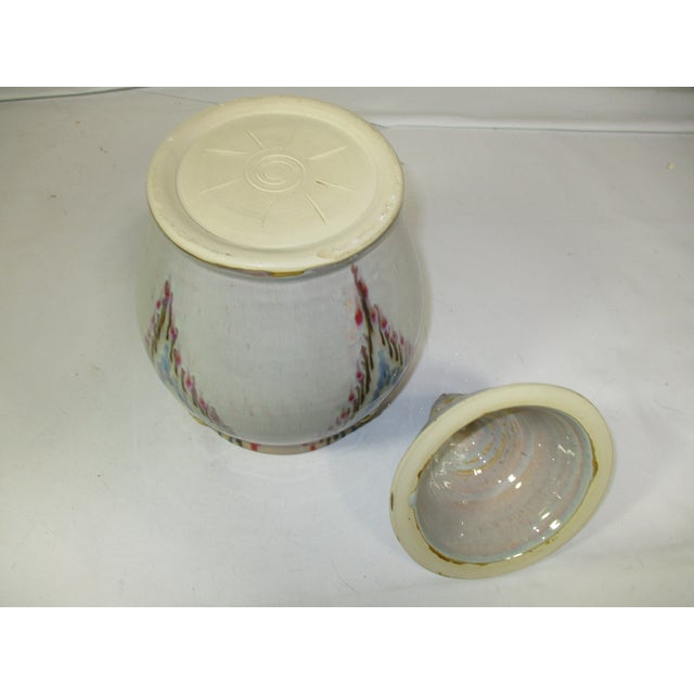 Studio Pottery Slip Glaze Covered Jars, Set of 2 For Sale - Image 9 of 11