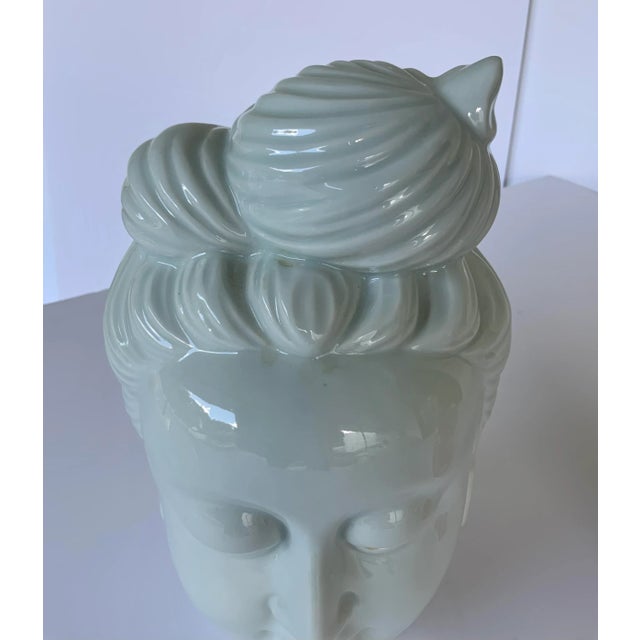 Vintage Japanese Porcelain Bust of a Lady, circa 1980’s