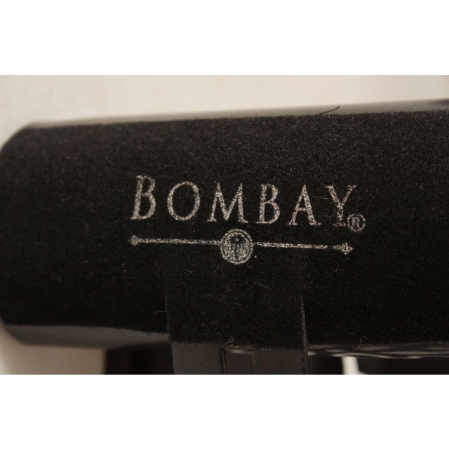 Bombay Company Pair Pierced Brass Candle Wall Sconces For Sale - Image 11 of 13