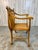 Late 19th Century Quarter Sawn Oak Dante Chair For Sale - Image 5 of 10