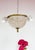French Corbeille Chandelier in Bronze and Glass, 1890s For Sale - Image 4 of 14