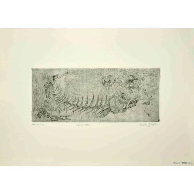 Hero hanging and nest is an original artwork realized in 1972 by the italian contemporary artist leo guida (1992 - 2017)....