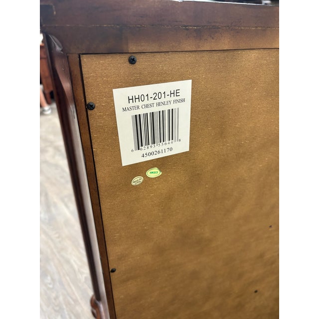 Highland House European Excursions Block Front Master Chest For Sale - Image 14 of 14