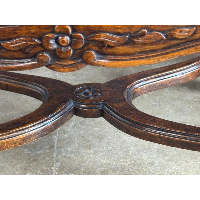 Eight French Provincial-Style Dining Chairs For Sale - Image 11 of 18