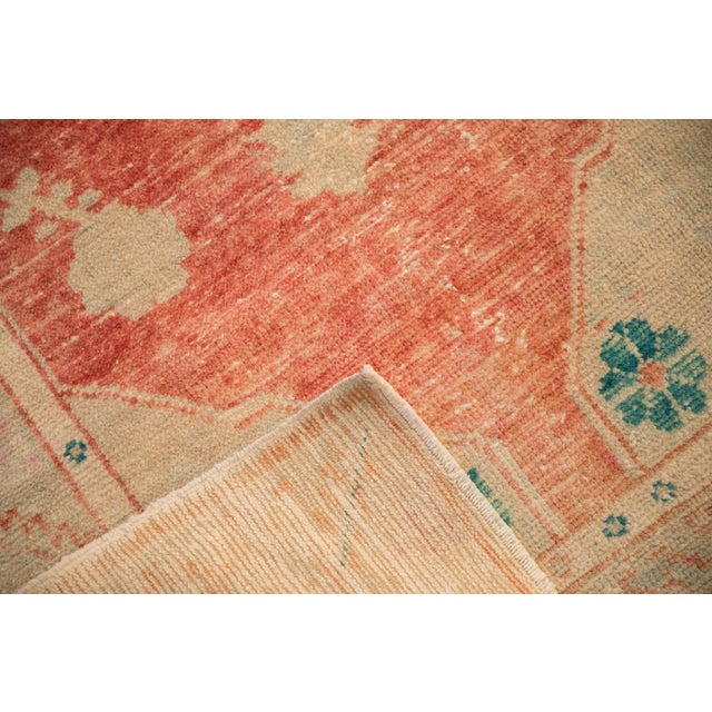 Vintage Distressed Oushak Rug Runner - 2'9" x 5'9" For Sale In New York - Image 6 of 9