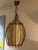 Wicker Pendant Light from Louis Sognot, 1960s For Sale - Image 4 of 10