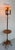 Authentic Antique Maple Floor Lamp With Built-in Table & Glass Gallery Tray 61" For Sale In San Diego - Image 6 of 16