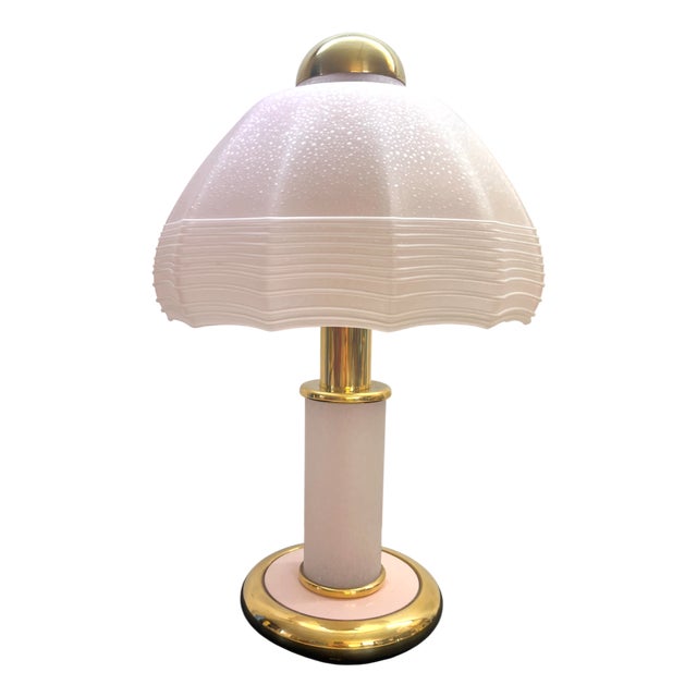Murano Glass Table Lamp from F. Fabian For Sale