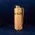 Postmodern Goatskin Parchment Mod. 1157D Thermos with Decorative Frieze from Aldo Tura, 1970s For Sale - Image 3 of 18