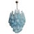 Metal Italian Murano Glass Chandeliers, 1990, Set of 2 For Sale - Image 7 of 16
