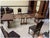 19th Century Antique Neo-Gothic Dining Set with Extendable Table and Chairs, 1880, Set of 9 For Sale - Image 5 of 15