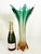 Large Italian Green and Transparent Vase, Italy, 1950 For Sale - Image 3 of 12