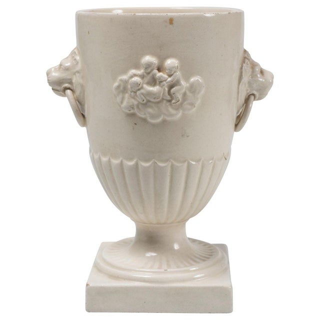19th Century Italian White Chalice Cup from Giustiniani For Sale - Image 5 of 5