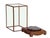Vintage Glass Transparent Rectangular Shape Cover Display Case For Sale - Image 9 of 9