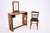Art Deco Dressing Table and Chair Set, Poland, 1930s, Set of 2 For Sale - Image 3 of 18
