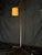 Red Architectural Floor Lamp With Unique Dark Bronze and Red-Tone Finish For Sale - Image 8 of 11