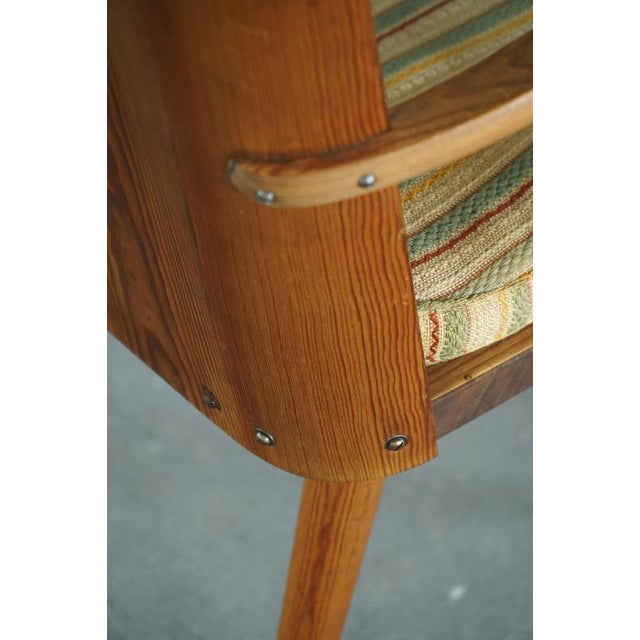 Swedish Fur and Pine Bench by Göran Malmvall for Karl Andersson & Söner, 1950s For Sale - Image 10 of 18
