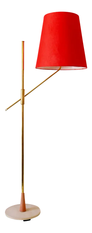 Mid-Century German Floor Lamp, 1950s