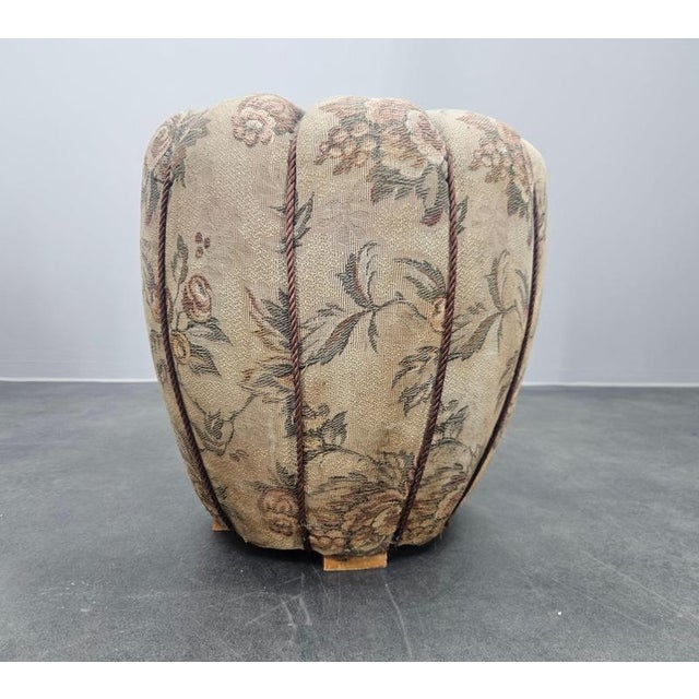 Mid-Century Art Deco Ottoman by Jindřich Halabala, 1950s For Sale - Image 13 of 14