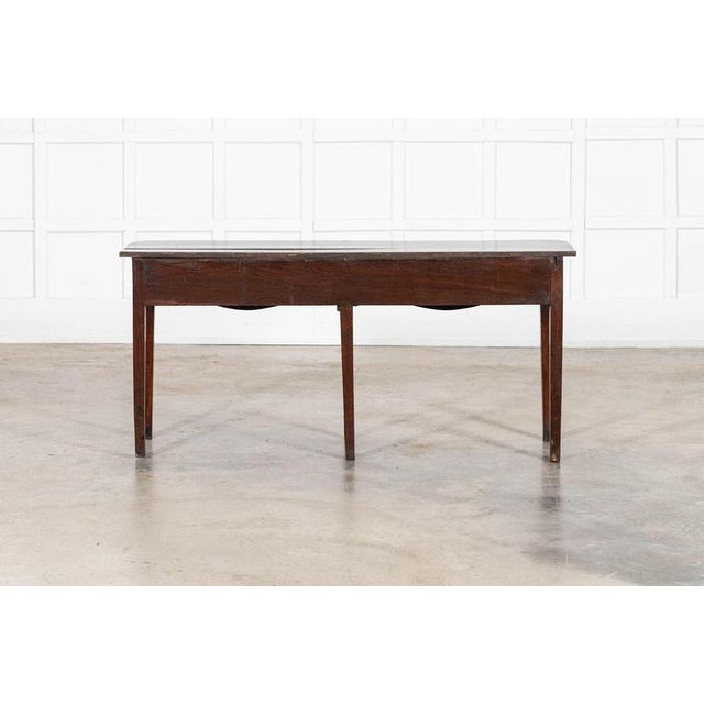 18th Century English Country Oak Dresser Base, 1780s For Sale - Image 12 of 13