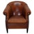 Vintage Dutch Cognac Colored Leather Club Chair For Sale - Image 18 of 18