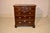 PERIOD George III oak and mahogany chest of drawers from England. This lovely piece has a two board top, the boards being...