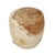 Contemporary Raw Acacia Drum Side Table For Sale - Image 3 of 4