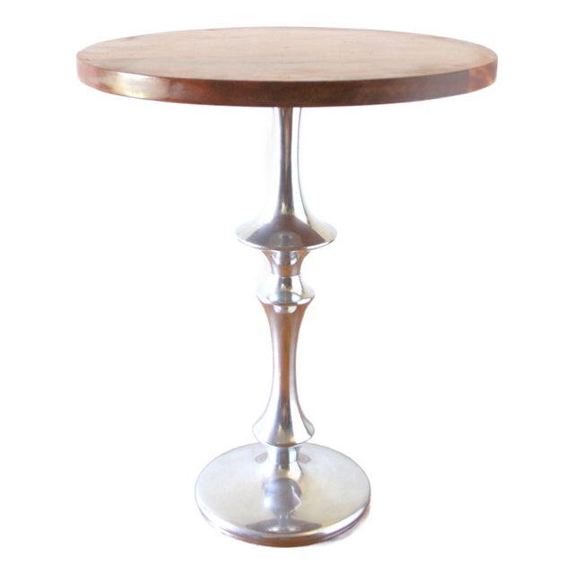 Mid Century Modern Martini Side End Table For Sale