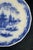 Mid 19th Century Blue & White Dish, Staffordshire English Whampoa Pattern Transfer-Printed For Sale - Image 5 of 8