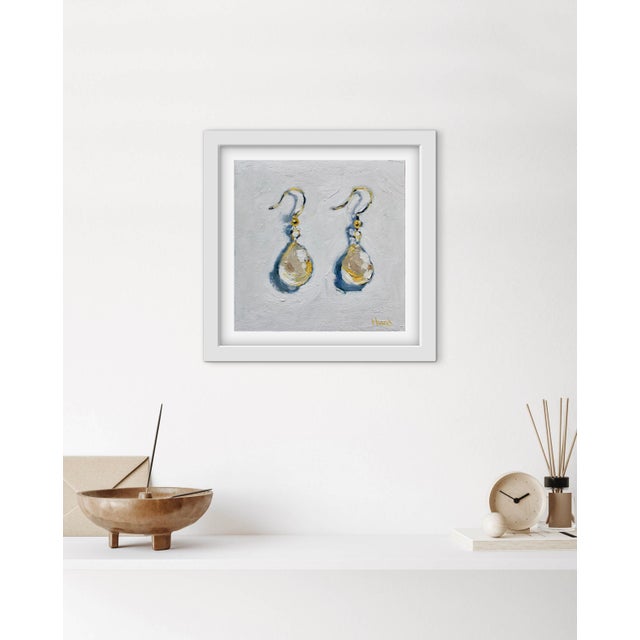 Still Life Oil Painting, Earrings For Sale - Image 12 of 12