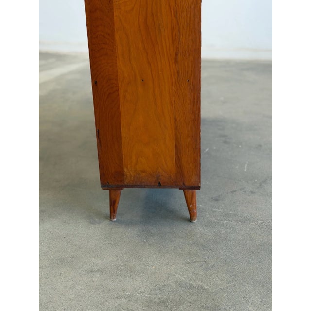 1960s Aged Pine Compact Shelving For Sale - Image 12 of 18