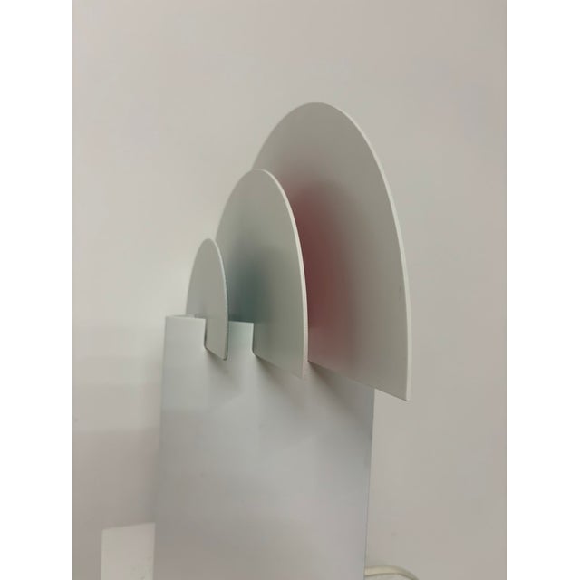 Postmodern No Neon Table Lamp by Olle Andersson for Borens, 1980s For Sale - Image 6 of 13