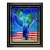 2004 Peace on Earth Mixed Media Painting Peter Max Collage For Sale