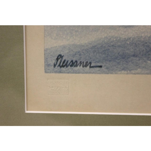 Blue "Atlantic Salmon Fishing" Print by Ogden M Pleissner For Sale - Image 8 of 11