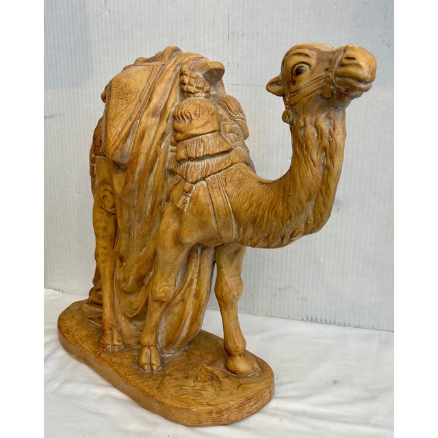 Large 1930s Terra Cotta Figure of a Camel For Sale - Image 4 of 11