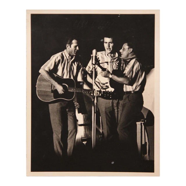 1960s "Kingston Trio" American Folk Music Photograph For Sale