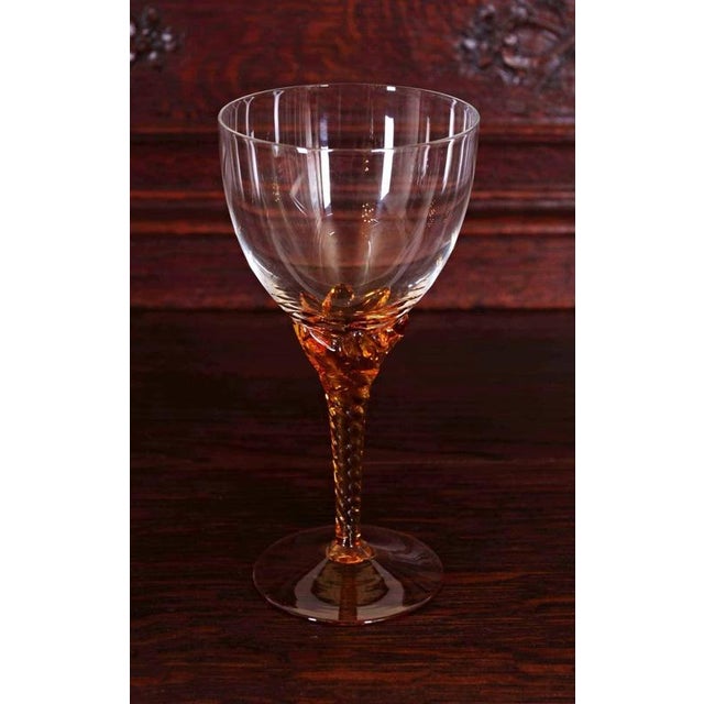 2000 - 2009 Handmade Lead Crystal Glasses, Set of 40 For Sale - Image 5 of 7