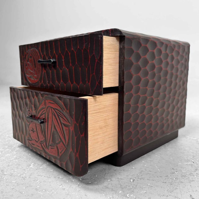 1960s Kamakura Bori Haribako Bamboo Sewing Box, Japan, 1960s For Sale - Image 5 of 9