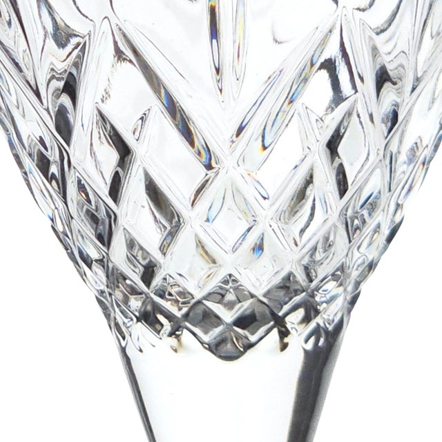 Late 20th Century Royal Doulton Earlswood Lead Crystal Goblets - Set of Three For Sale In San Francisco - Image 6 of 11