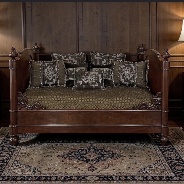 19th Century Napoleon III Period Mahogany Wall Bed is a superbly well-preserved example of French style and ingenuity from...