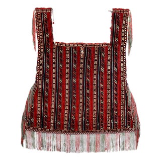 Vintage Turkmen Handwoven Horse Cover Blanket, 1920s For Sale