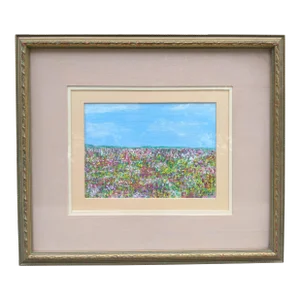 Original Landscape Impressionist Painting Framed and Signed